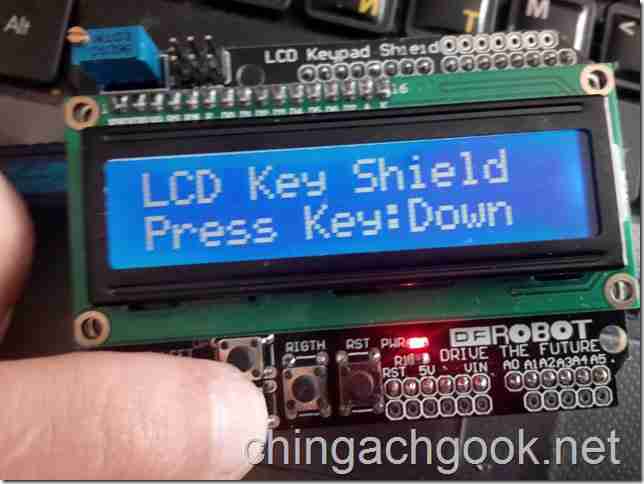 arduino lcd keypad shield